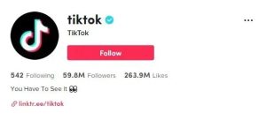 الفوائد من توثيق حساب تيك توك