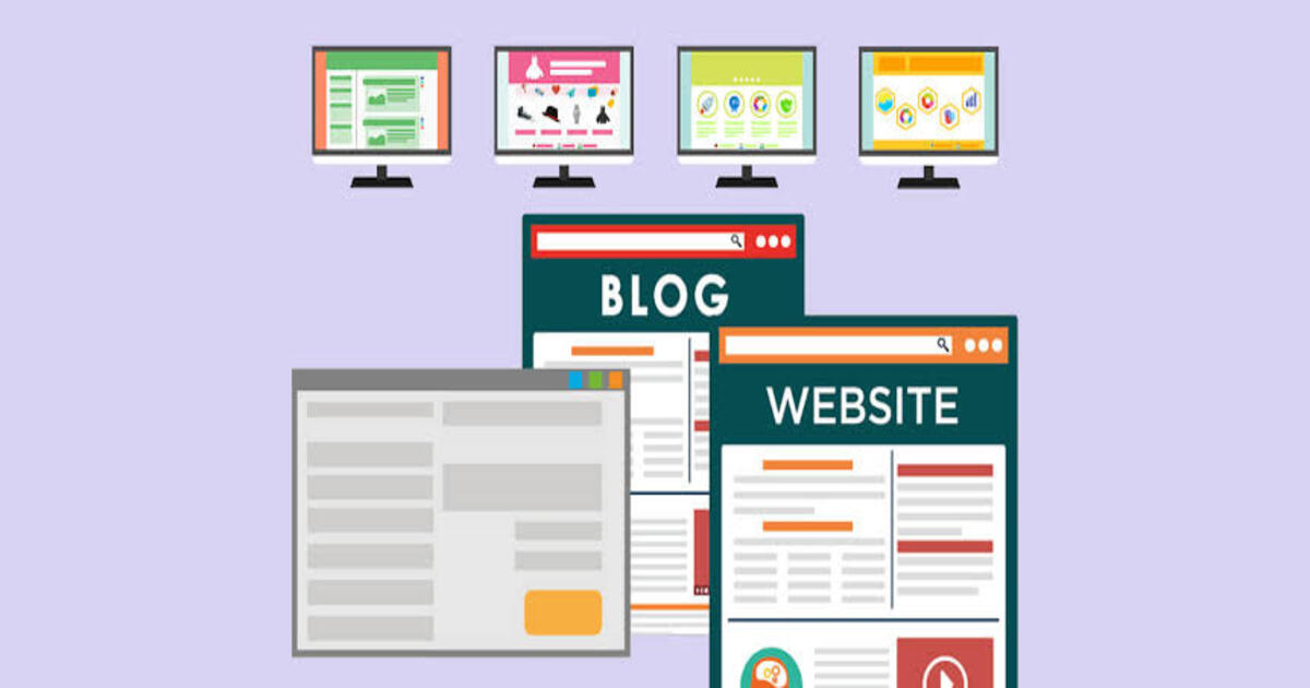 أنواع مواقع الويب