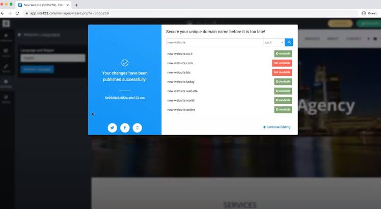 الإشهار والتسويق للموقع