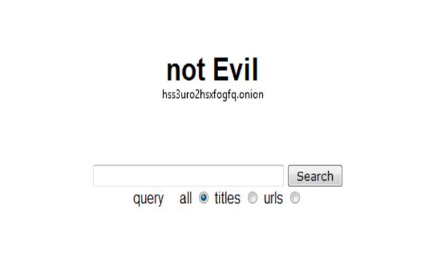 Not Evil
